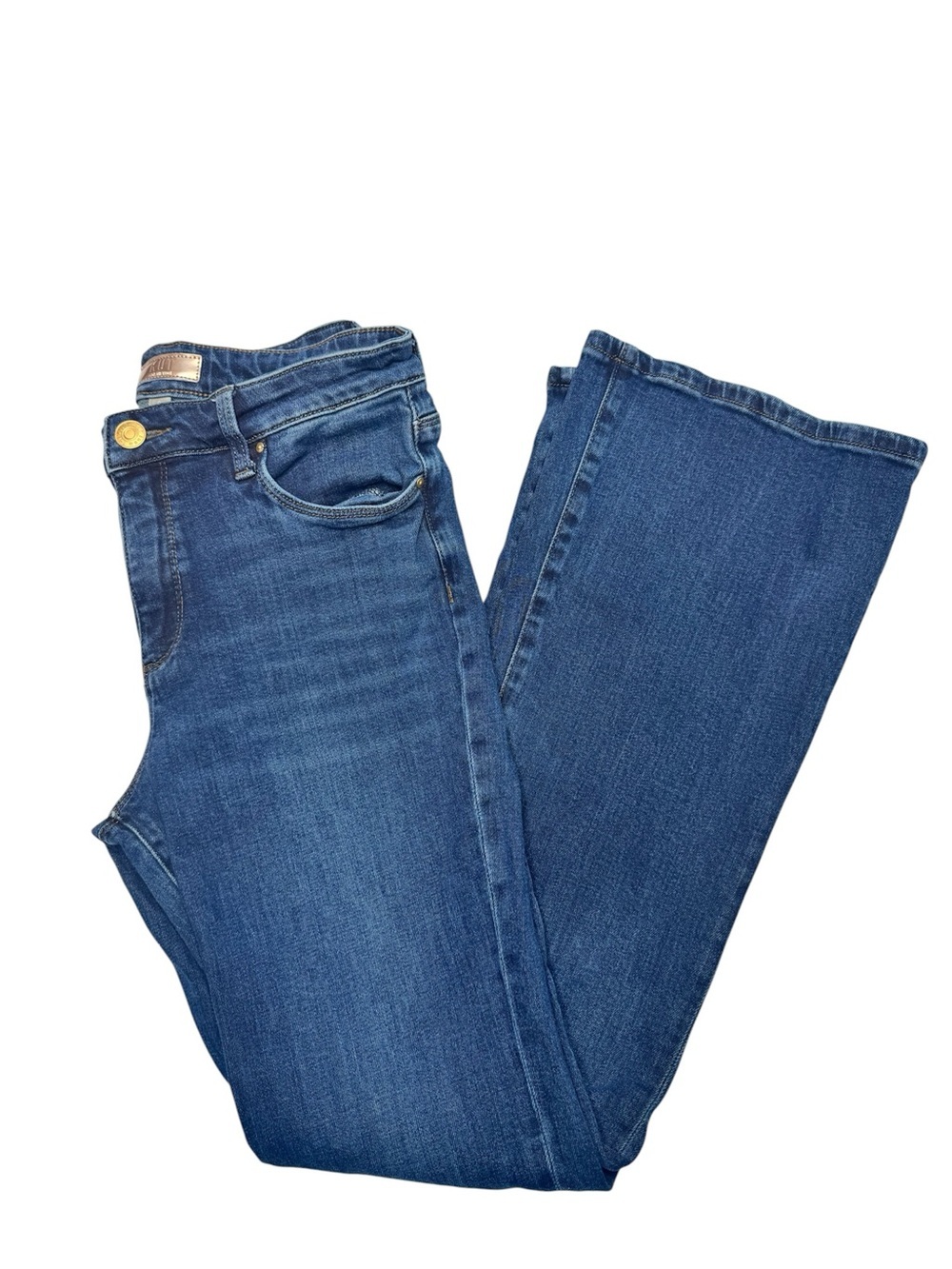KUT from the Kloth Ana High-Rise Fab Ab Flare Size 8